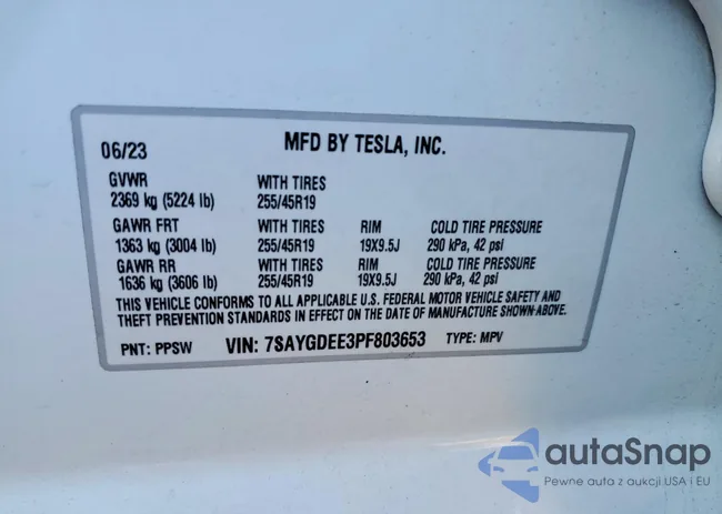 7SAYGDEE3PF803653: 74413015