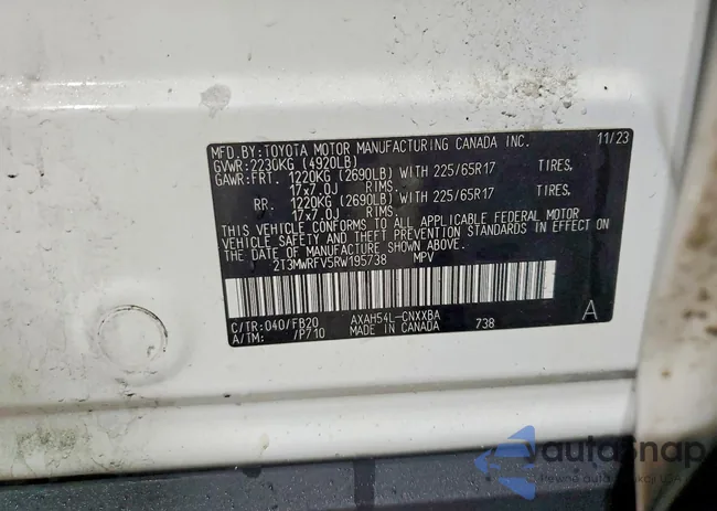 2T3MWRFV5RW195738: 78789495