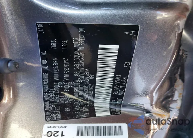 5TDYZ3DC8JS919922: 75008685