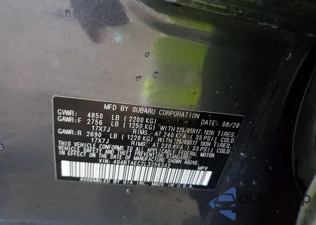 4S4BTAEC2L3256342: 77778625