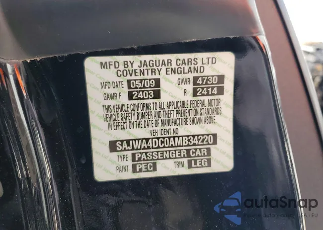 SAJWA4DC0AMB34220: 77580575