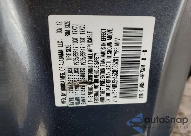 5FNRL5H45CB085281: 79471855