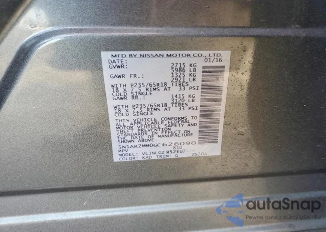 5N1AR2MM0GC626090: 79349615