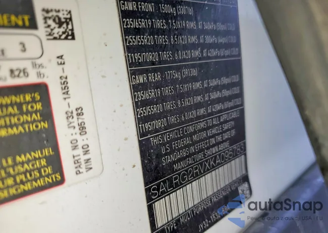 SALRG2RVXKA095783: 76025475