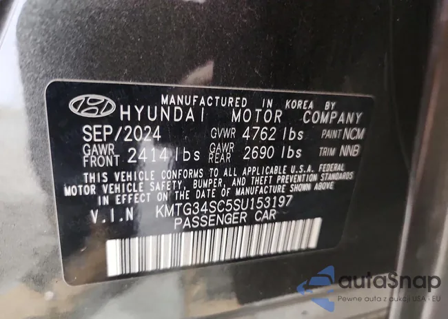 KMTG34SC5SU153197: 78497085