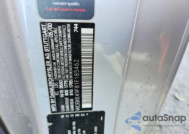 WDBKK49F81F185462: 78124695