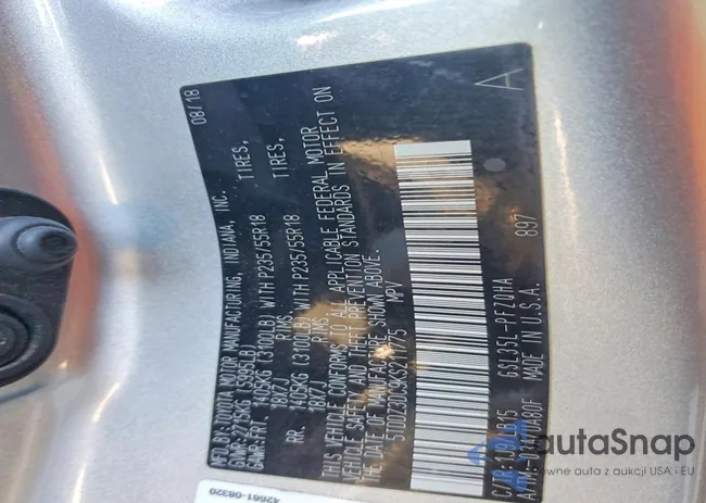 5TDDZ3DC9KS211775: 75311875