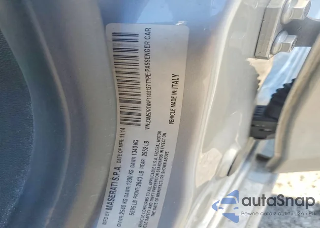 ZAM57RTA9F1144137: 76252555