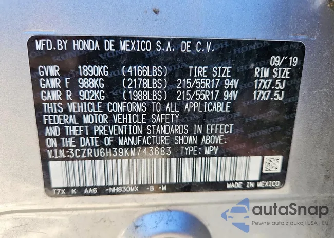 3CZRU6H39KM743683: 79349435