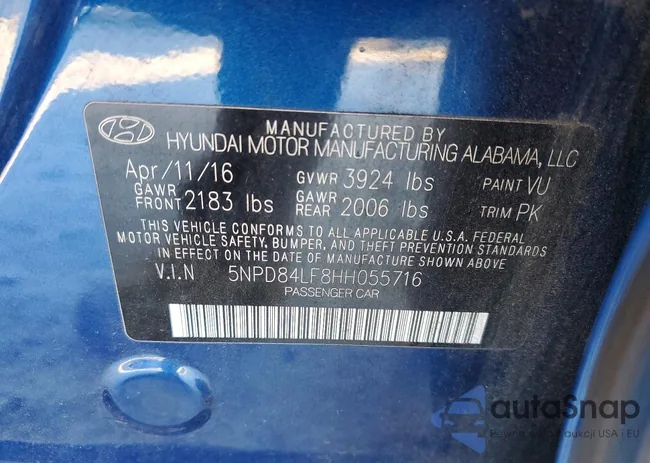 5NPD84LF8HH055716: 76165385