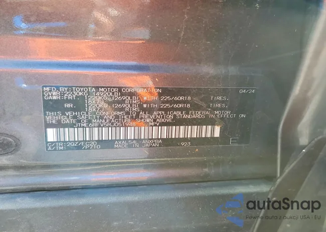 JTME6RFV5RJ051948: 76021615