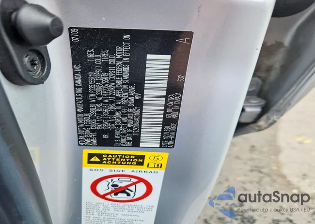 2T2ZK1BA3AC010621: 79058725