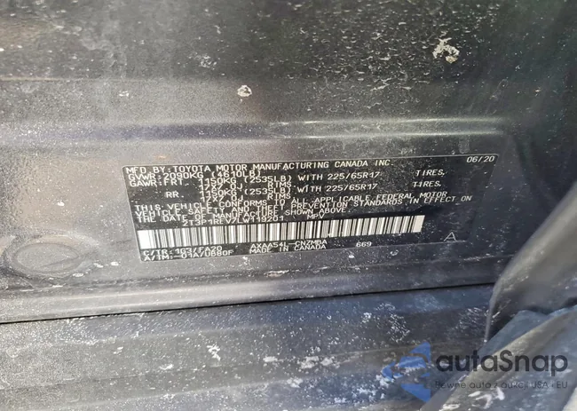 2T3P1RFV7LW119201: 74938105