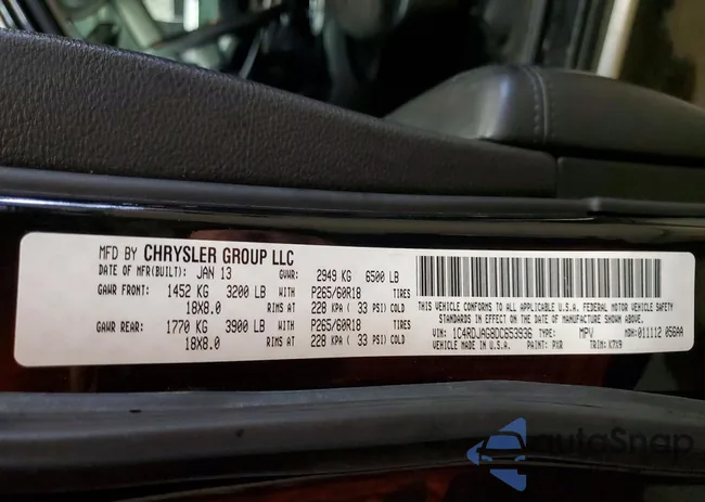 1C4RDJAG8DC653936: 78283385