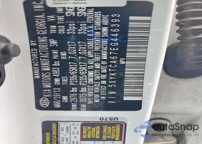 5XYKTCA67EG446393: 76141315