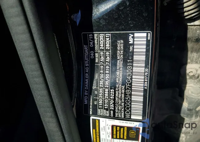 WDCGG5HB7FG430311: 77979315