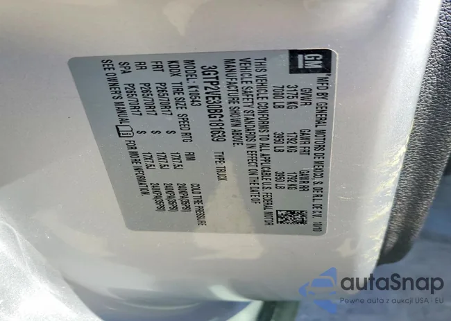 3GTP2VE30BG181639: 78424625