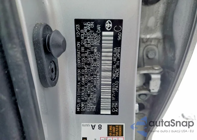 JTDBDMHE7RJ007720: 76745135