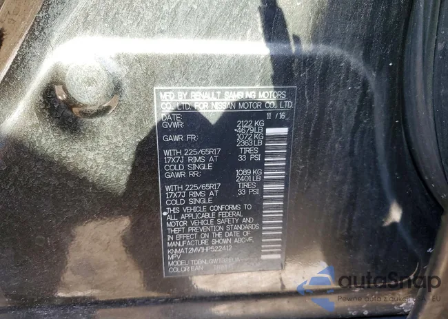 KNMAT2MV1HP522412: 76074575