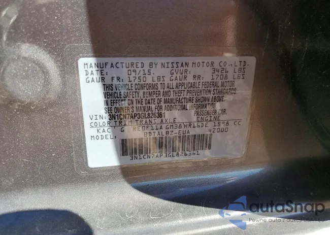 3N1CN7AP3GL826361: 75513595