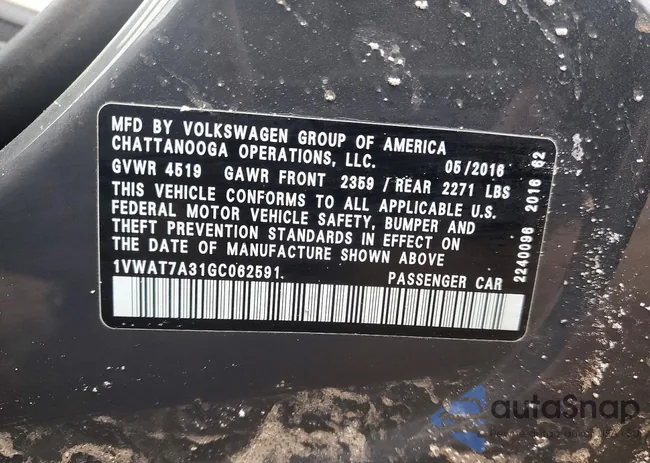 1VWAT7A31GC062591: 76818455