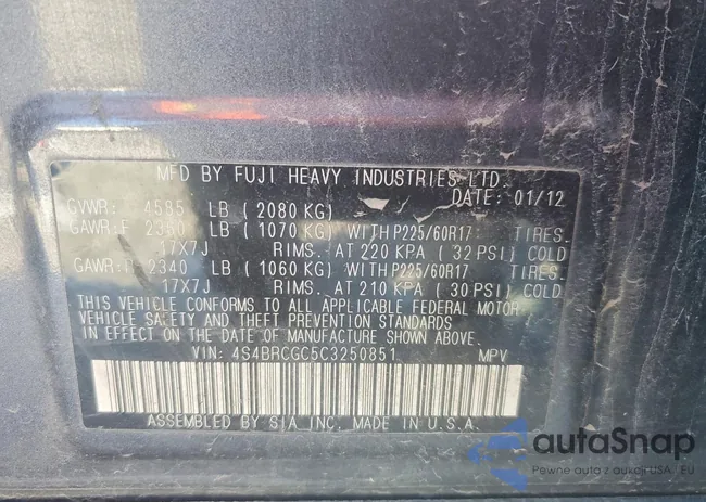 4S4BRCGC5C3250851: 77400435