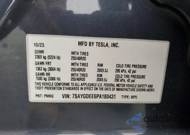 7SAYGDEE6PA180431: 75867685