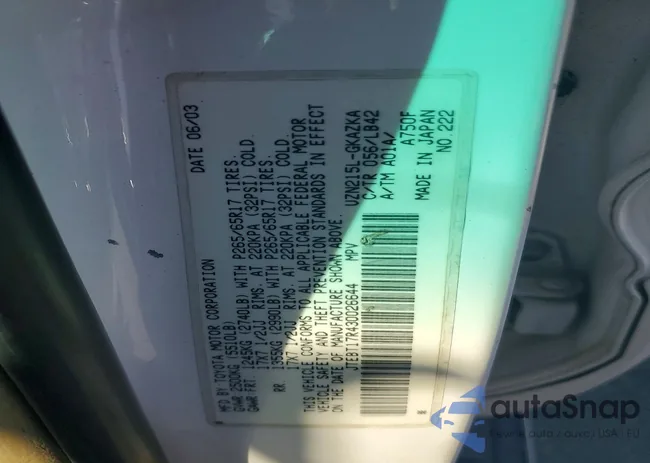 JTEBT17R430026644: 77929355