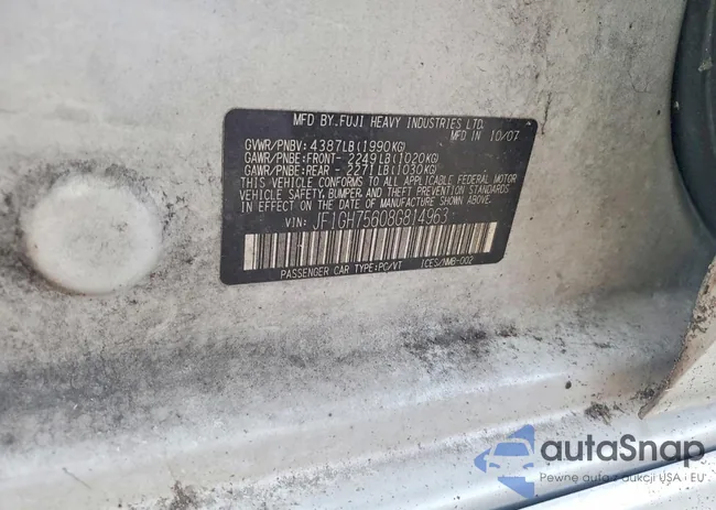 JF1GH75608G814963: 76258735