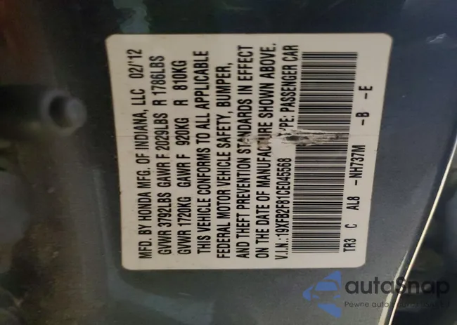 19XFB2F81CE045568: 77847255