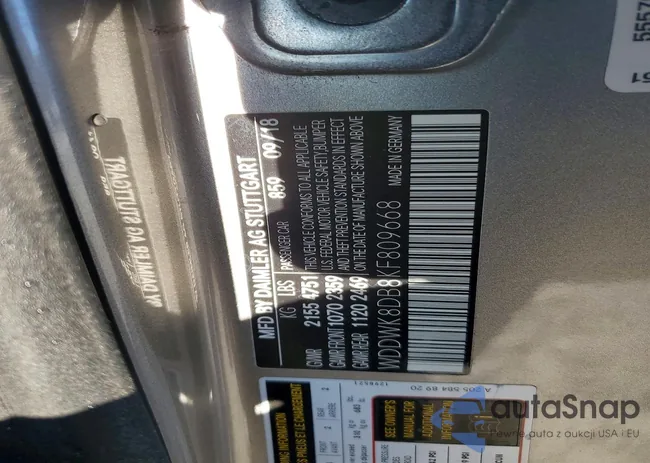 WDDWK8DB8KF809668: 76210465