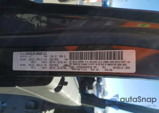 1J4PN2GK4BW570130: 76789825