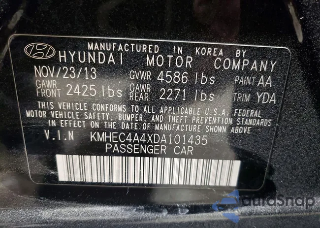 KMHEC4A4XDA101435: 78633795