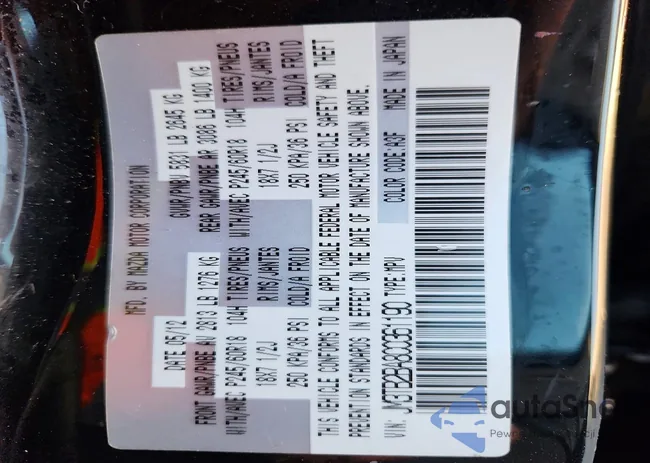 JM3TB2BA8C0361190: 75464405