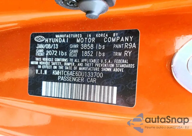 KMHTC6AE6DU133700: 77939505