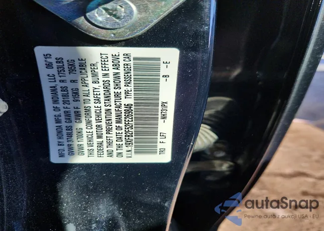 19XFB2F52FE269846: 77493905