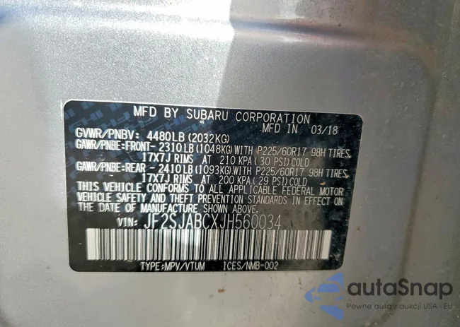 JF2SJABCXJH560034: 75856935