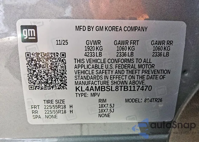 KL4AMBSL8TB117470: 79243725