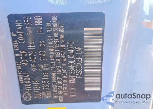 KMHT36AH9LU004570: 76174495