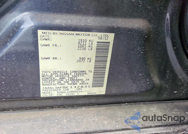 1N4AL3AP3DC132835: 76379575