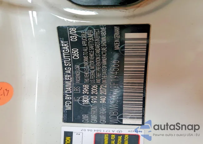 WDBWK58F49F194566: 77399825