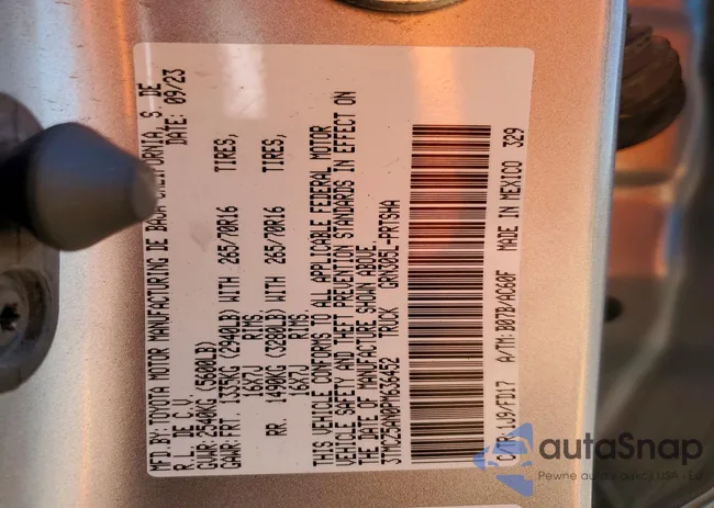 3TMCZ5AN0PM636452: 76157725