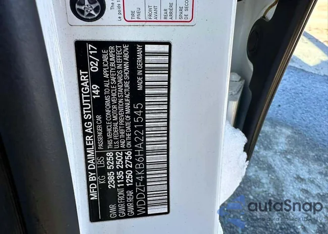 WDDZF4KB6HA221545: 76186055