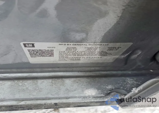 1G6DG5RK7L0133019: 75262555