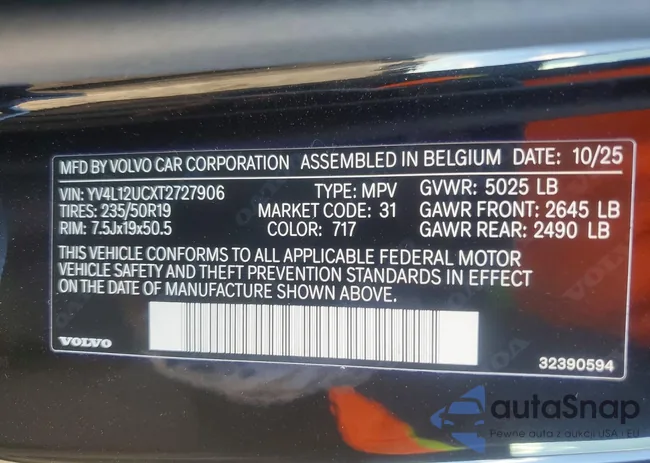 YV4L12UCXT2727906: 79110655