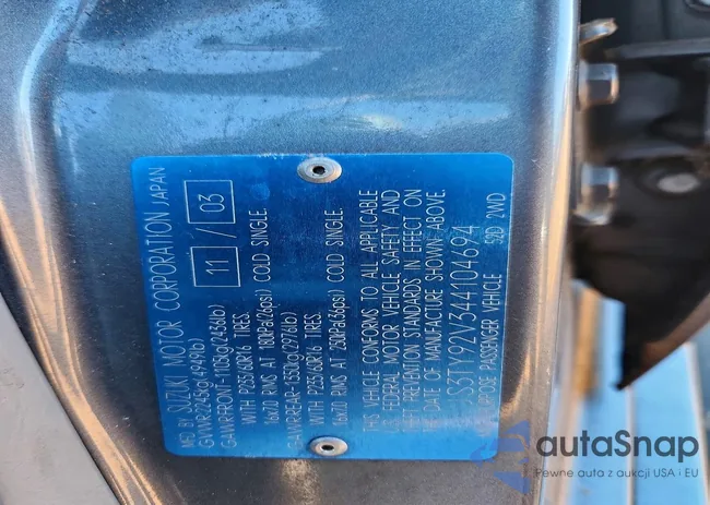 JS3TY92V344104694: 75972755