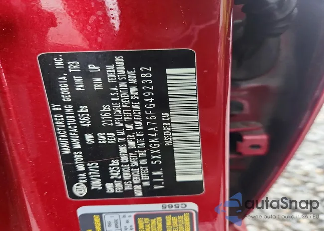 5XXGN4A76FG492382: 78674075