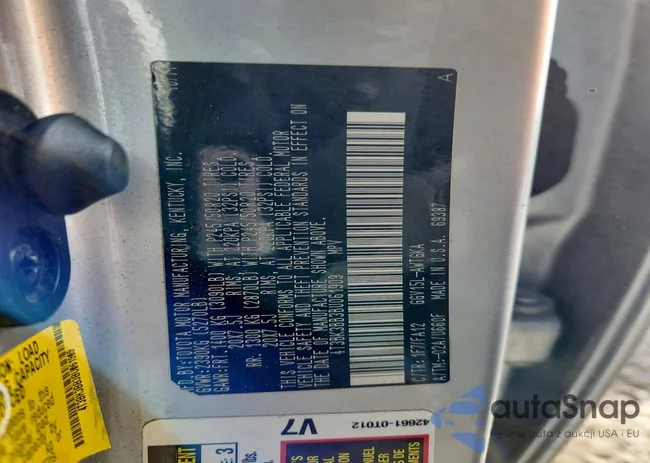 4T3BK3BB3BU061909: 77952995