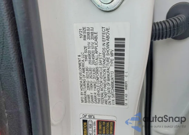 5J8TC2H66ML047113: 77023155