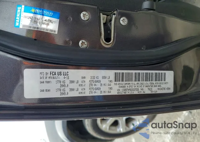 1C6RR7NM9GS337533: 76478435